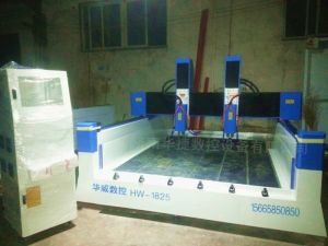 佳木斯富锦HW1825双头重型石材雕刻机